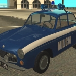 FSM Syrena 105 Milicja