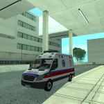 Mercedes Sprinter polski ambulans